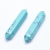 Synthetic Green Turquoise No Hole Faceted LS-G-G760-J09-02-2