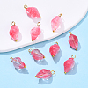 Glass Pendants PALLOY-YW00060-04-1