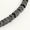 Non-magnetic Synthetic Hematite Bead Strands X-G-R260-25-1