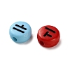 Opaque Acrylic Beads OACR-Z027-05-2