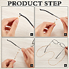 4Pcs 4 Styles Iron & Alloy Eyeglasses Chains AJEW-CN0002-75B-6