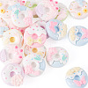 20Pcs Opaque Resin Decoden Cabochons RESI-TADJ0001-20-2