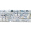 Natural Aquamarine Beads Strands G-G003-B02-01-1