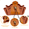 SUPERFINDINGS Imitation Leather Drawstring Change Purse AJEW-FH0003-30-3