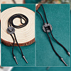 4Pcs Alloy Cord Ends FIND-ME0001-11-3