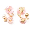 Zinc Alloy Cabochons LS-FIND-C035-01G-03-1