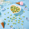 100Pcs Handmade Polymer Clay Charms CLAY-TA0001-96C-4