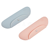 HOBBIESAY 2Pcs 2 Colors Silicone Storage Bag for Cosmetics AJEW-HY0001-62-1