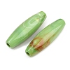 Opaque Acrylic European Beads OACR-G064-08B-2