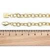 Brass Cable Chain Bracelets BJEW-H537-11G-3