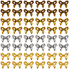 120Pcs 4 Colors Tibetan Style Beads FIND-PA0001-19-7