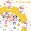 50Pcs Dyed Natural Shell Star Charms BSHE-FS0001-16-3