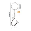 Alloy Keychains KEYC-TADJ0001-11U-3