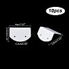2-Hole Acrylic Earring Displays EDIS-WH0006-45-2