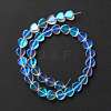 Transparent Glass Beads Strand GLAA-F112-03G-3