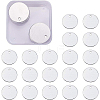 Aluminum Blank Pendants ALUM-BC0001-08P-1