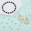 40Pcs 2 Colors Brass Beads KK-BBC0015-12-4