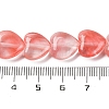 Cherry Quartz Glass Beads Strands G-I372-A02-01-3