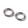 304 Stainless Steel Open Jump Rings X-STAS-Q186-02-6x1mm-3