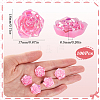 100Pcs Opaque ABS Plastic Cabochons KY-SP0001-16B-2