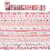 20pcs 5 Styles Scrapbooking Stickers DIY-TAC0029-03D-2