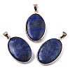 Natural Lapis Lazuli Pendants G-N326-31A-1