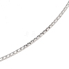 1.5MM Textured 304 Stainless Steel Necklace Making STAS-P444-02P-2