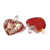 Lampwork Pendants FOIL-K003-02-3