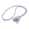 PU Leather & Alloy Phone Hand Strap Chains AJEW-H151-01E-1