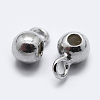 Anti-Tarnish Rhodium Plated 925 Sterling Silver Tube Bails LS-STER-K167-047B-P-1