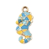 Alloy Enamel Pendants LS-PALLOY-P313-09A-G-1