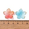 Transparent Acrylic Bead Caps X-TACR-P011-03G-3