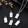 Tarnish Resistant 201 Stainless Steel Pendants STAS-S105-T633-1-6-7