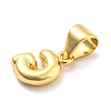 Brass Charms KK-Z027-14G-G-2