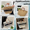 4Pcs 2 Styles Resin Imitation Bamboo Bag Handles DIY-BBC0002-90A-5
