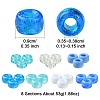 424G 8 Colors Acrylic Beads KY-FS0001-22B-4