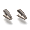 Tarnish Resistant 304 Stainless Steel Folding Crimp Ends LS-STAS-G122-09P-A03-1