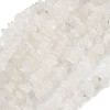 Natural Rainbow Moonstone Chip Beads Strands G-C195-01-2