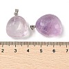 Natural Amethyst Pendants G-A249-04A-01P-3