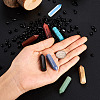 8Pcs 8 Style Natural Pointed Beads G-FW0001-26-5