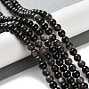 Natural Silver Obsidian Beads Strands G-S150-20A-6mm-2