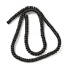 Natural Coal Quartz Beads Strands G-Z095-A01-02-3