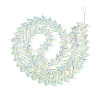 Transparency Electroplate Glass Beads Strands GLAA-T023-39A-08-2