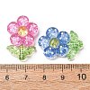 Transparent Resin & Paillette Cabochons RE-CBA0EC6-07-3