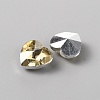 Glass Rhinestone Cabochons GLAA-WH0036-07-2