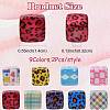 18Pcs 9 Styles Laser & Printed Opaque Acrylic Beads OACR-FS0002-81-3