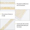 Ethnic Style Embroidery Polycotton Ribbons OCOR-WH0066-22B-4