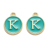Golden Plated Alloy Enamel Charms LS-ENAM-Q437-15K-1