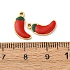 304 Stainless Steel Enamel Pendants STAS-U060-01G-01-3