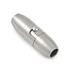 Non-Tarnish 304 Stainless Steel Locking Tube Magnetic Clasps X-STAS-F194-20P-1